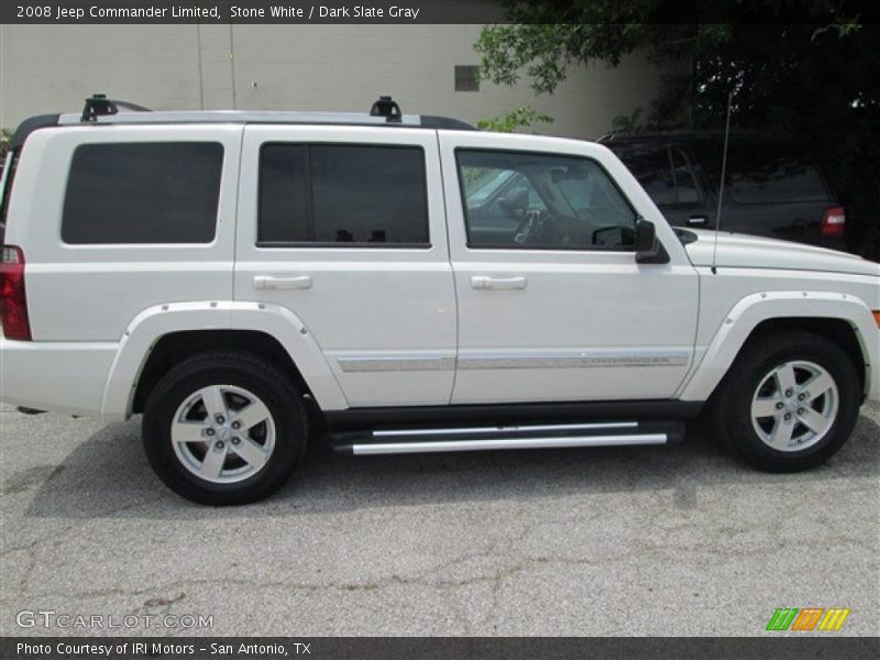 Stone White / Dark Slate Gray 2008 Jeep Commander Limited