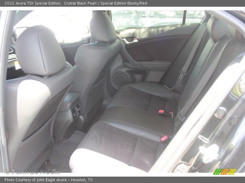 Crystal Black Pearl / Special Edition Ebony/Red 2013 Acura TSX Special Edition