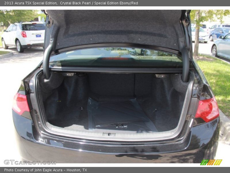 Crystal Black Pearl / Special Edition Ebony/Red 2013 Acura TSX Special Edition