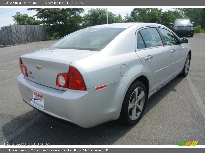 Silver Ice Metallic / Ebony 2012 Chevrolet Malibu LT