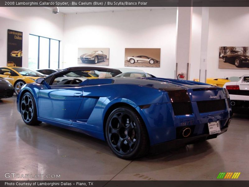 Blu Caelum (Blue) / Blu Scylla/Bianco Polar 2008 Lamborghini Gallardo Spyder