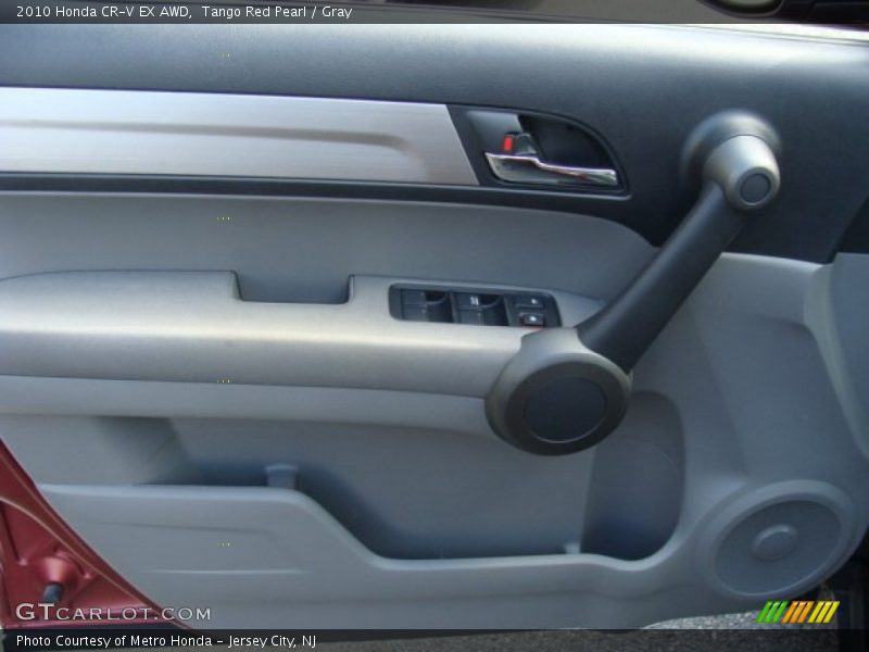 Tango Red Pearl / Gray 2010 Honda CR-V EX AWD