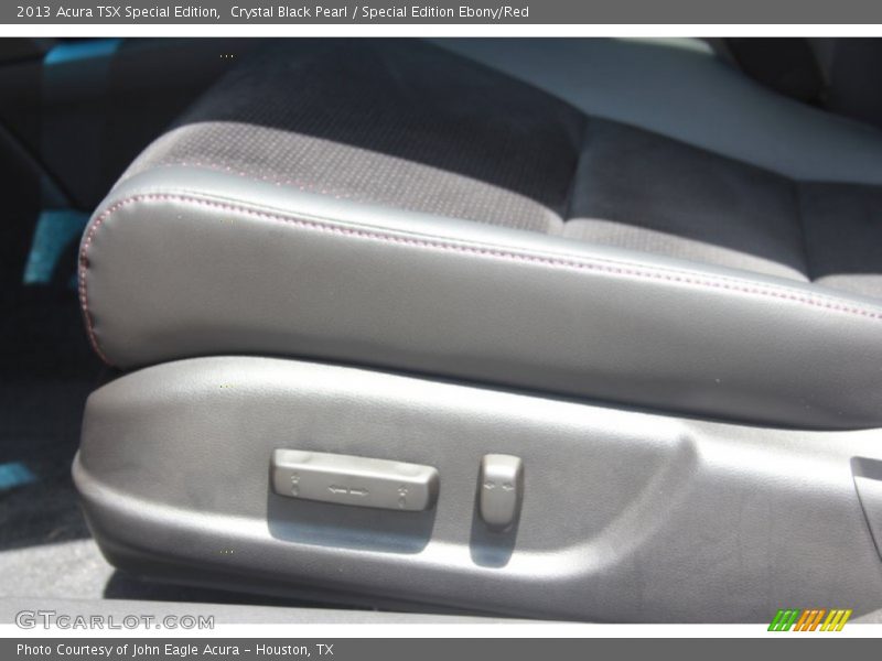 Crystal Black Pearl / Special Edition Ebony/Red 2013 Acura TSX Special Edition