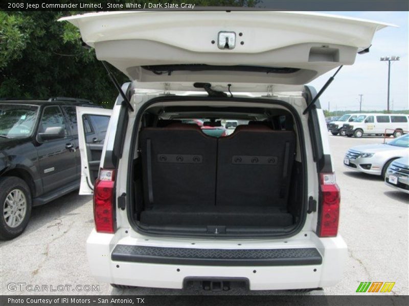 Stone White / Dark Slate Gray 2008 Jeep Commander Limited