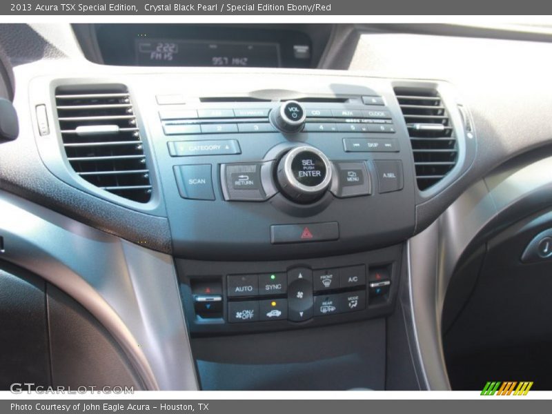 Crystal Black Pearl / Special Edition Ebony/Red 2013 Acura TSX Special Edition