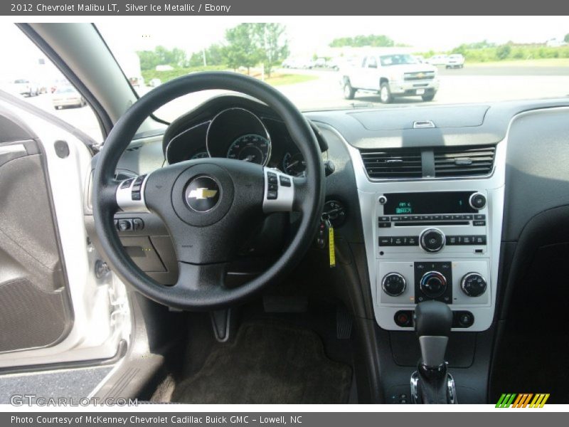 Silver Ice Metallic / Ebony 2012 Chevrolet Malibu LT