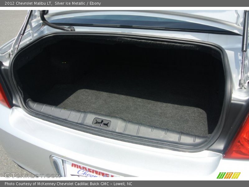 Silver Ice Metallic / Ebony 2012 Chevrolet Malibu LT