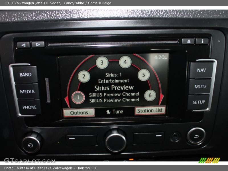Candy White / Cornsilk Beige 2013 Volkswagen Jetta TDI Sedan