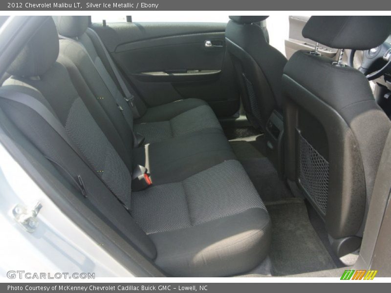 Silver Ice Metallic / Ebony 2012 Chevrolet Malibu LT