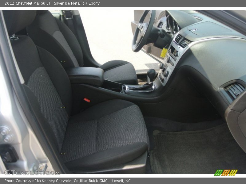 Silver Ice Metallic / Ebony 2012 Chevrolet Malibu LT