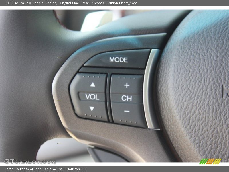 Crystal Black Pearl / Special Edition Ebony/Red 2013 Acura TSX Special Edition