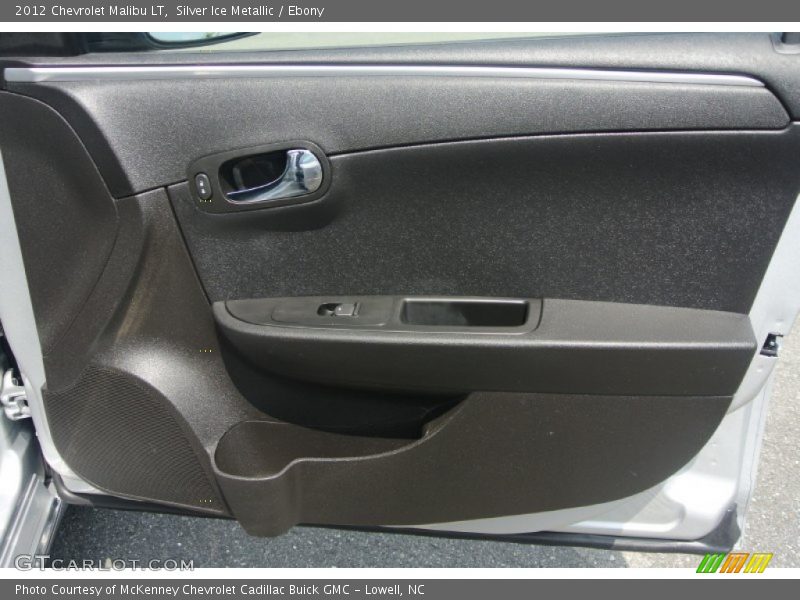 Silver Ice Metallic / Ebony 2012 Chevrolet Malibu LT