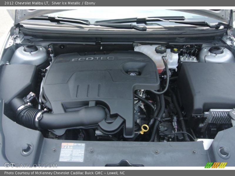 Silver Ice Metallic / Ebony 2012 Chevrolet Malibu LT