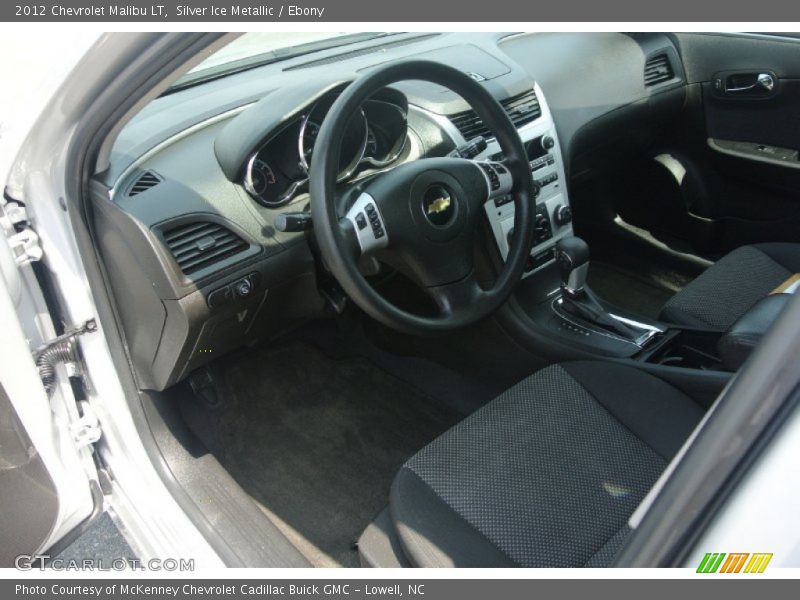 Silver Ice Metallic / Ebony 2012 Chevrolet Malibu LT