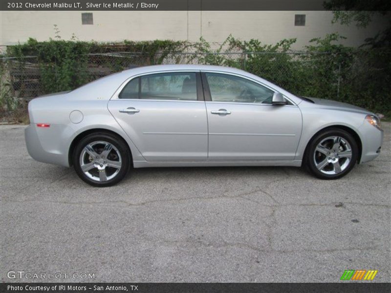 Silver Ice Metallic / Ebony 2012 Chevrolet Malibu LT