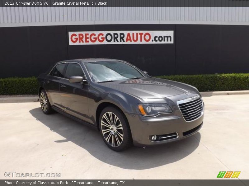 Granite Crystal Metallic / Black 2013 Chrysler 300 S V6