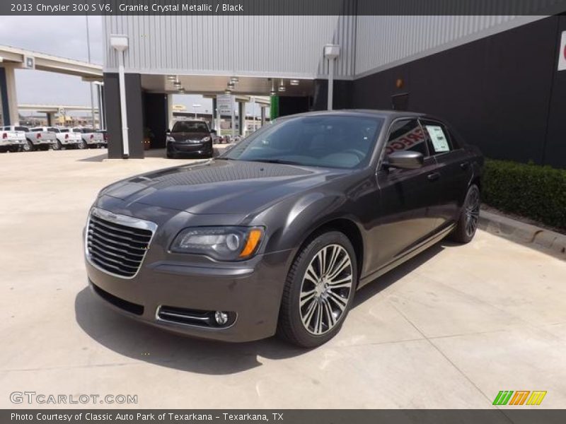 Granite Crystal Metallic / Black 2013 Chrysler 300 S V6
