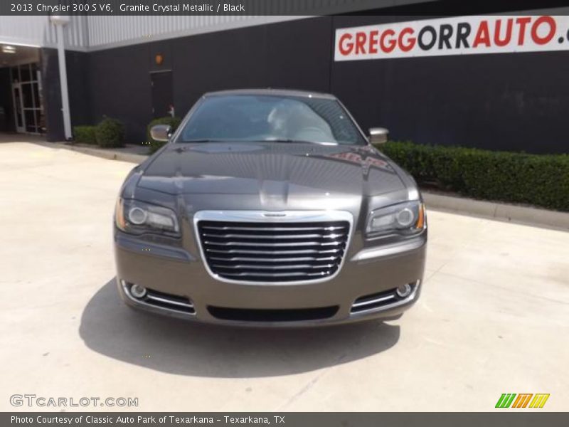 Granite Crystal Metallic / Black 2013 Chrysler 300 S V6