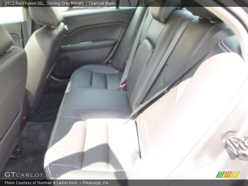 Sterling Grey Metallic / Charcoal Black 2012 Ford Fusion SEL
