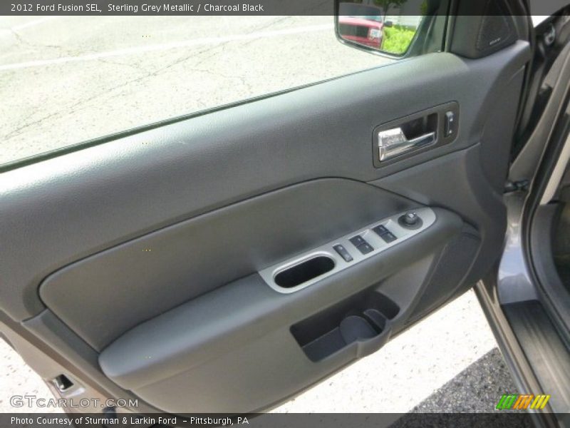 Sterling Grey Metallic / Charcoal Black 2012 Ford Fusion SEL