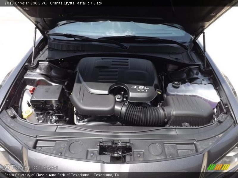 Granite Crystal Metallic / Black 2013 Chrysler 300 S V6