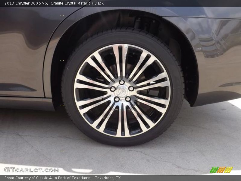 Granite Crystal Metallic / Black 2013 Chrysler 300 S V6