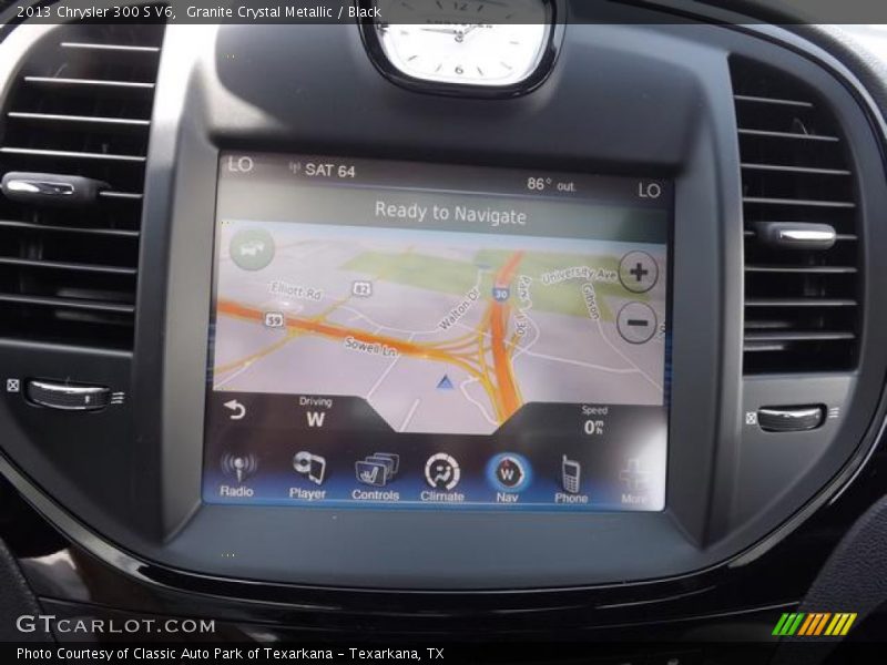 Granite Crystal Metallic / Black 2013 Chrysler 300 S V6