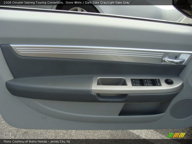 Stone White / Dark Slate Gray/Light Slate Gray 2008 Chrysler Sebring Touring Convertible