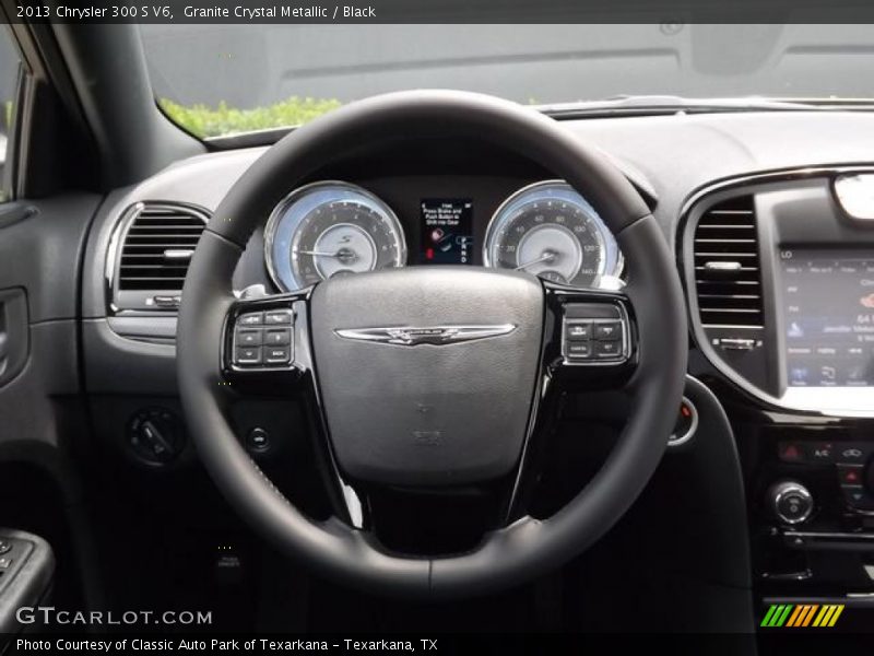 Granite Crystal Metallic / Black 2013 Chrysler 300 S V6