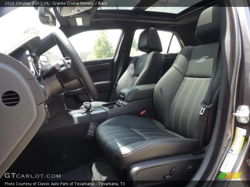 Granite Crystal Metallic / Black 2013 Chrysler 300 S V6