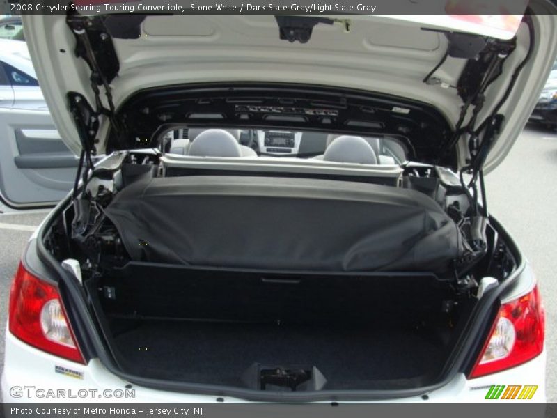 Stone White / Dark Slate Gray/Light Slate Gray 2008 Chrysler Sebring Touring Convertible