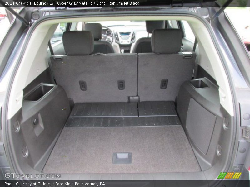 Cyber Gray Metallic / Light Titanium/Jet Black 2011 Chevrolet Equinox LS