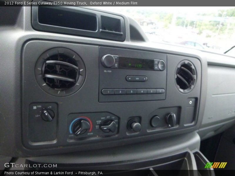 Controls of 2012 E Series Cutaway E350 Moving Truck