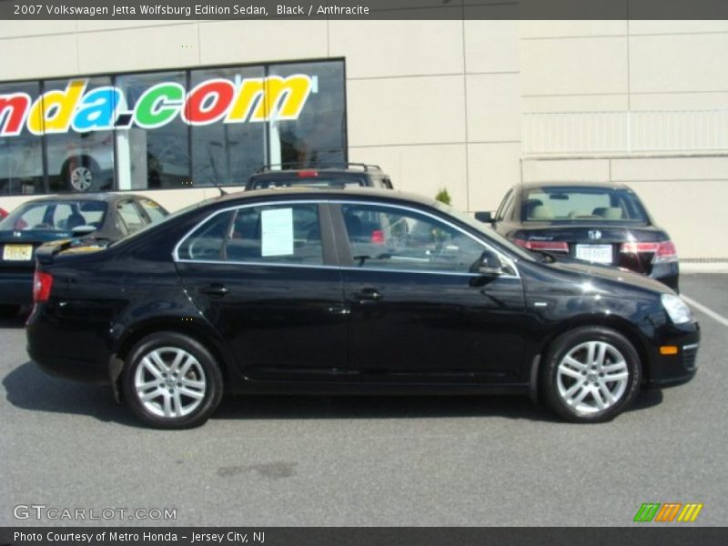 Black / Anthracite 2007 Volkswagen Jetta Wolfsburg Edition Sedan