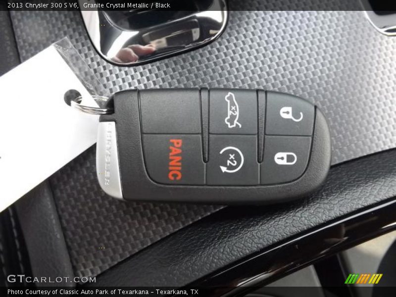 Granite Crystal Metallic / Black 2013 Chrysler 300 S V6