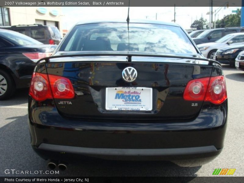 Black / Anthracite 2007 Volkswagen Jetta Wolfsburg Edition Sedan