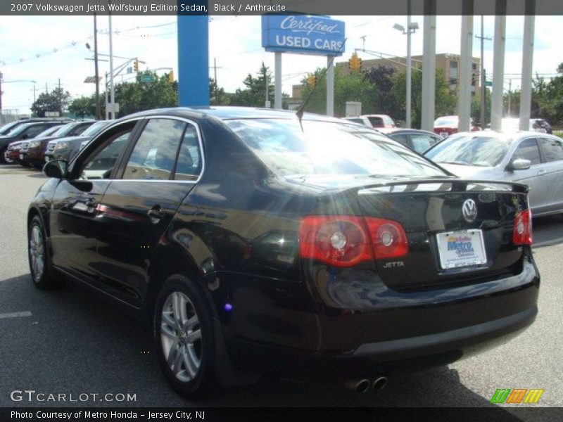 Black / Anthracite 2007 Volkswagen Jetta Wolfsburg Edition Sedan