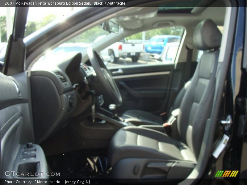 Black / Anthracite 2007 Volkswagen Jetta Wolfsburg Edition Sedan