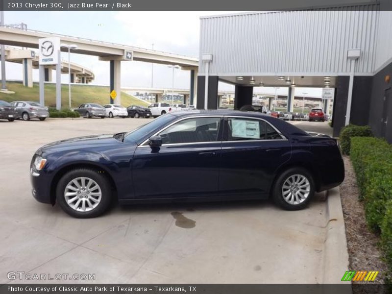 Jazz Blue Pearl / Black 2013 Chrysler 300