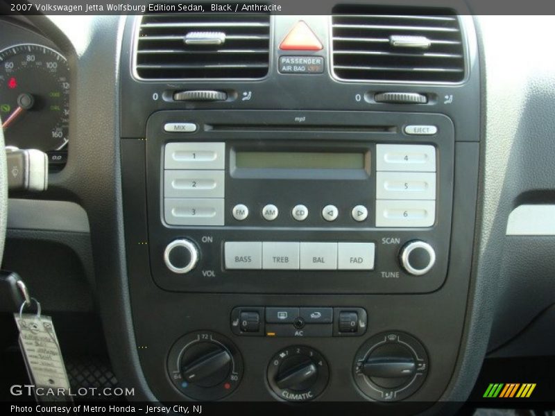 Black / Anthracite 2007 Volkswagen Jetta Wolfsburg Edition Sedan