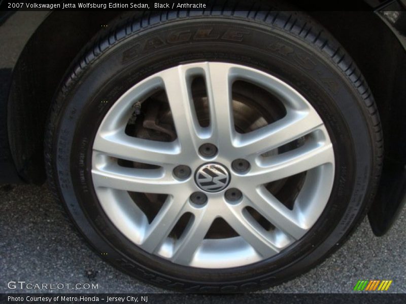 Black / Anthracite 2007 Volkswagen Jetta Wolfsburg Edition Sedan