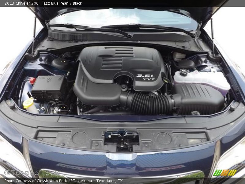 Jazz Blue Pearl / Black 2013 Chrysler 300