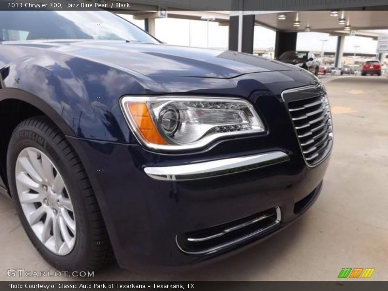 Jazz Blue Pearl / Black 2013 Chrysler 300