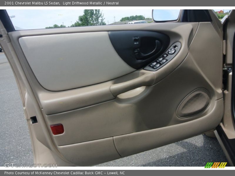 Light Driftwood Metallic / Neutral 2001 Chevrolet Malibu LS Sedan
