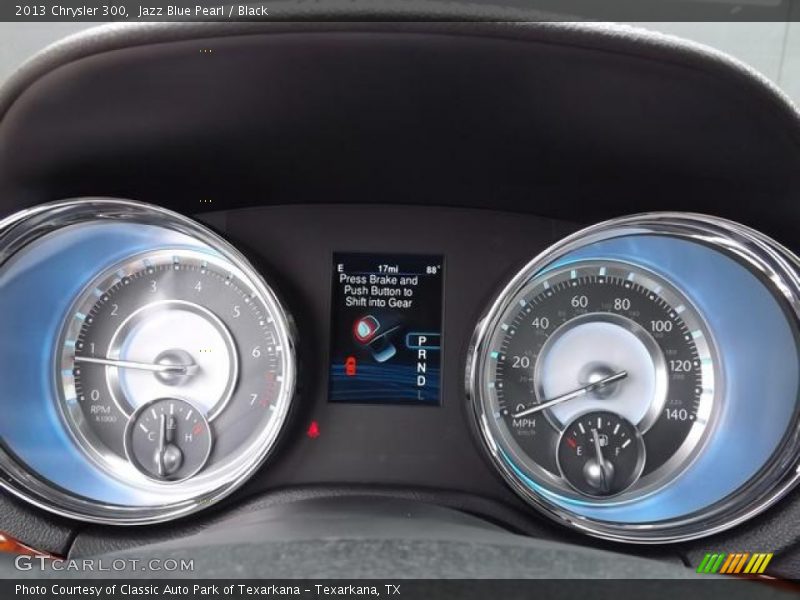 Jazz Blue Pearl / Black 2013 Chrysler 300