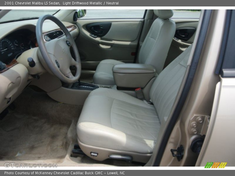 Light Driftwood Metallic / Neutral 2001 Chevrolet Malibu LS Sedan