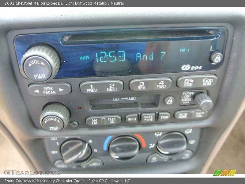 Light Driftwood Metallic / Neutral 2001 Chevrolet Malibu LS Sedan