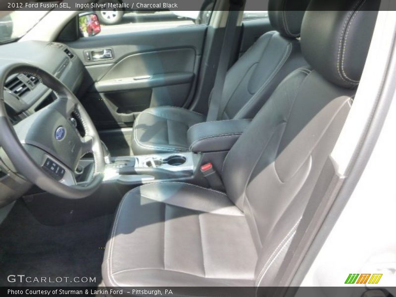 Ingot Silver Metallic / Charcoal Black 2012 Ford Fusion SEL