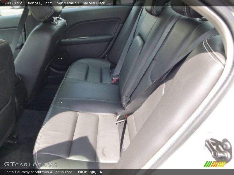 Ingot Silver Metallic / Charcoal Black 2012 Ford Fusion SEL