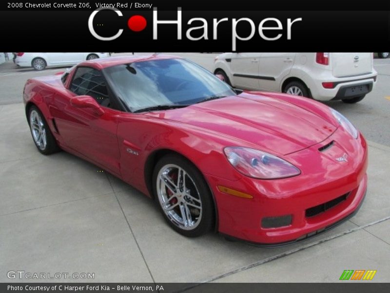 Victory Red / Ebony 2008 Chevrolet Corvette Z06